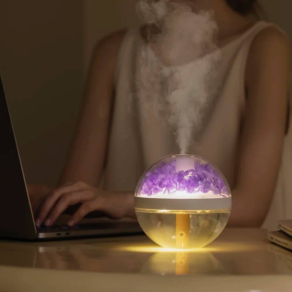 Botanical air-humidifier